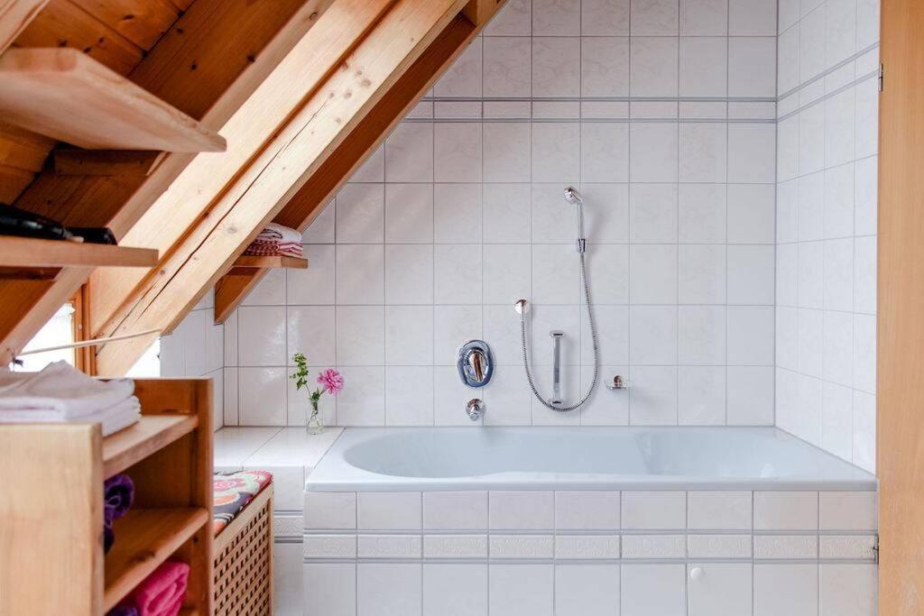 4-Zimmer-Ferienwohnung Waldbluemle Dobel Ngoại thất bức ảnh